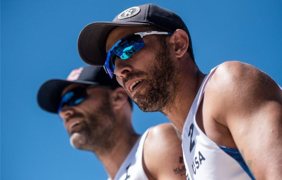 Phil Dalhausser and Nick Lucena of the United States are top-seeded for the FIVB Beach Volleyball World Tour event that starts in Doha tomorrow ©FIVB