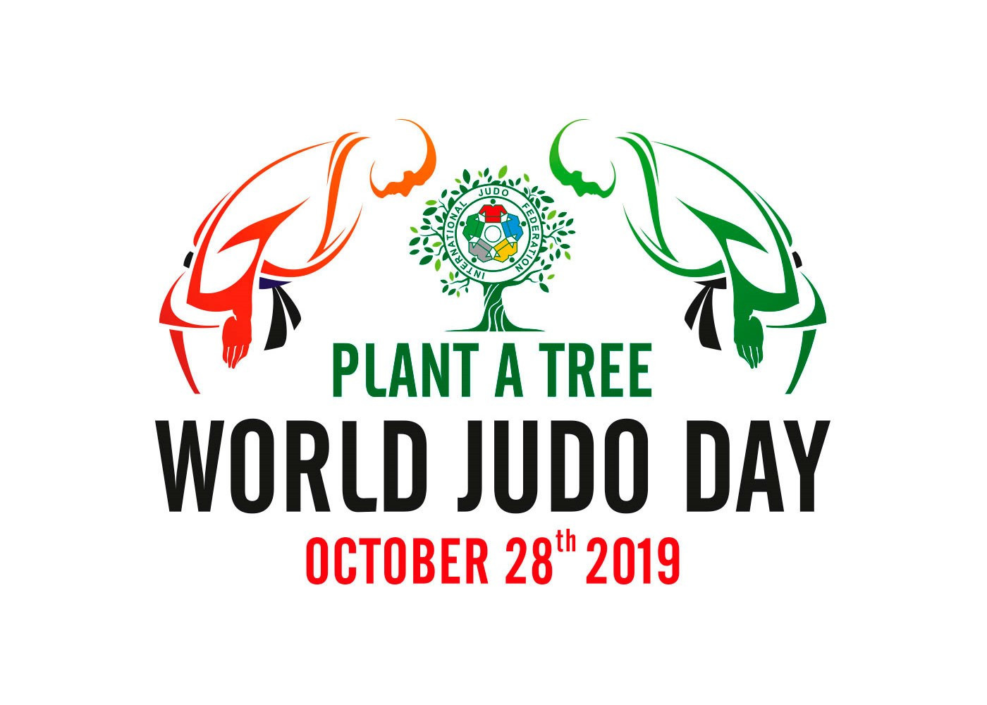 The International Judo Federation is encouraging people to plant trees as part of this year's World Judo Day celebrations ©IJF
