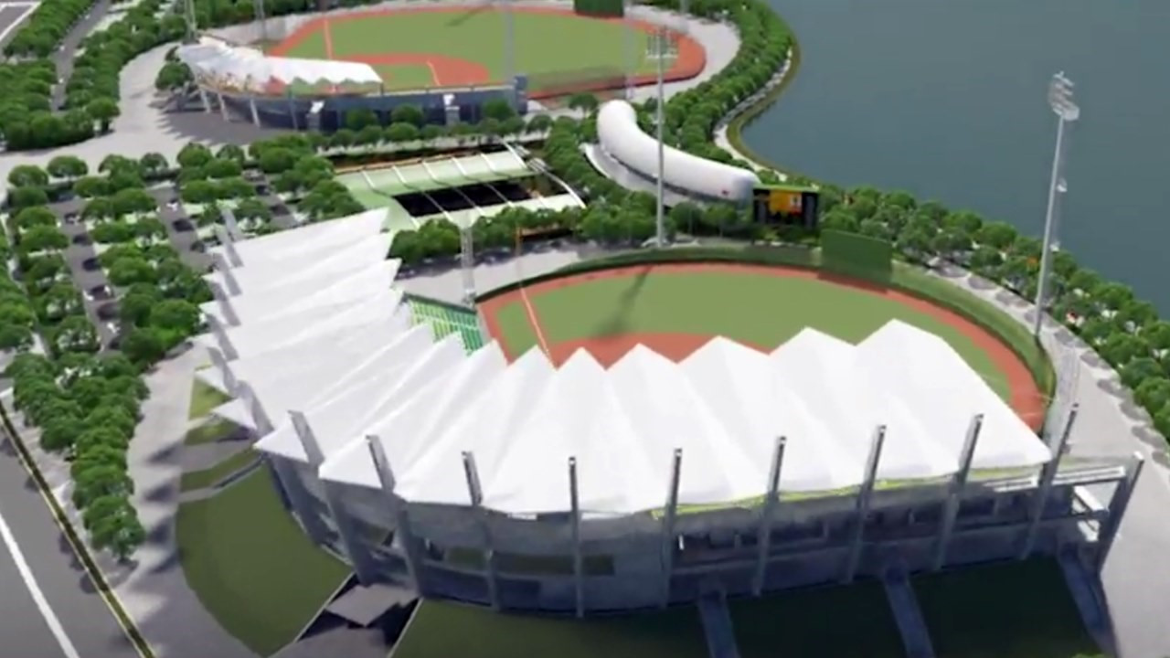 The Under-12 Baseball World Cup will move into its new home, the $130 million Tainan Asia Pacific Stadiums, this July ©WBSC