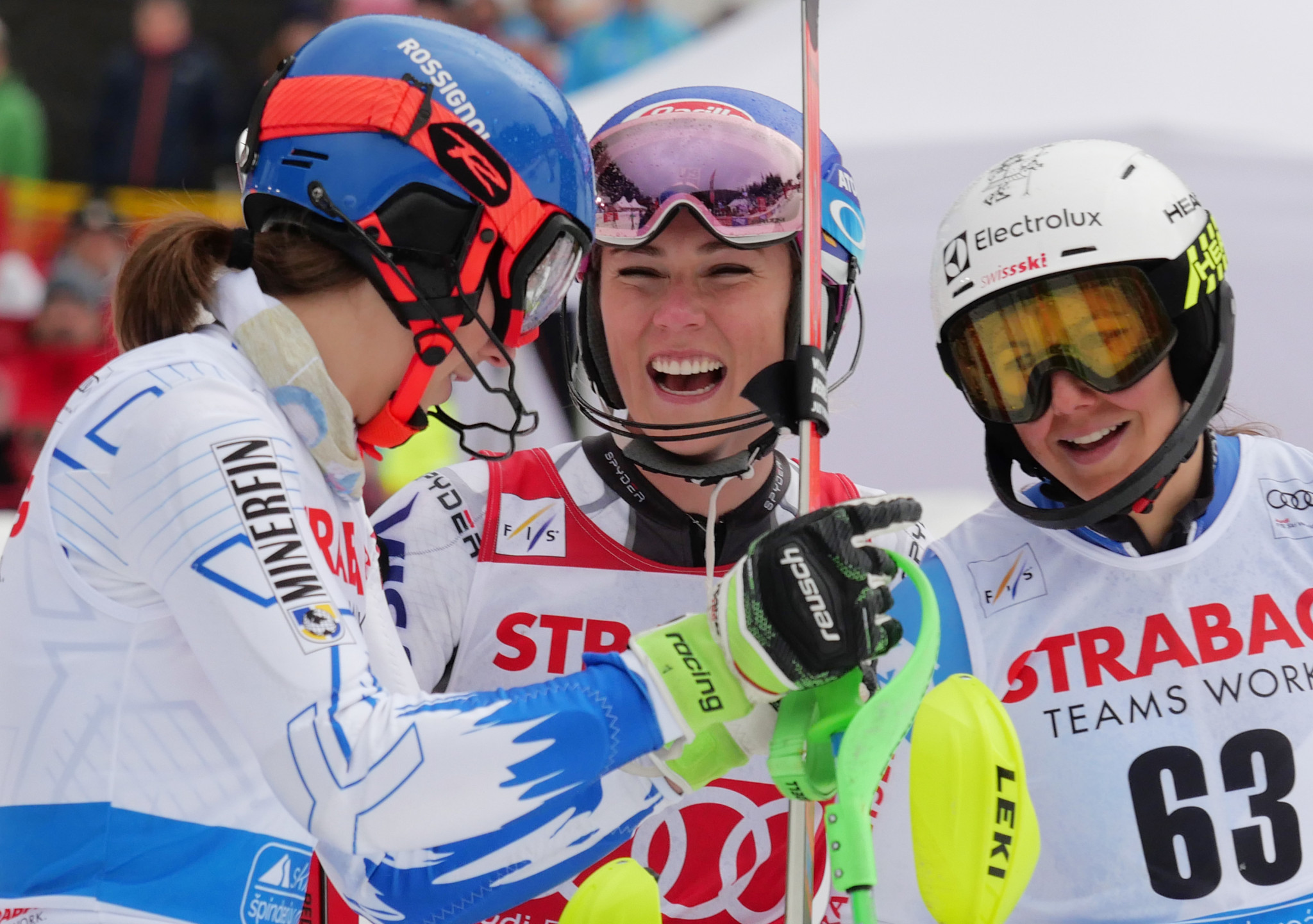 Mikaela Shiffrin is on course to end the season with four crystal globes ©Getty Images