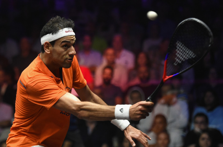 Egypt's top seed and former world champion Mohamed Elshorbagy will be back in action tomorrow in the quarter-finals of the PSA Canary Wharf Classic ©Getty Images