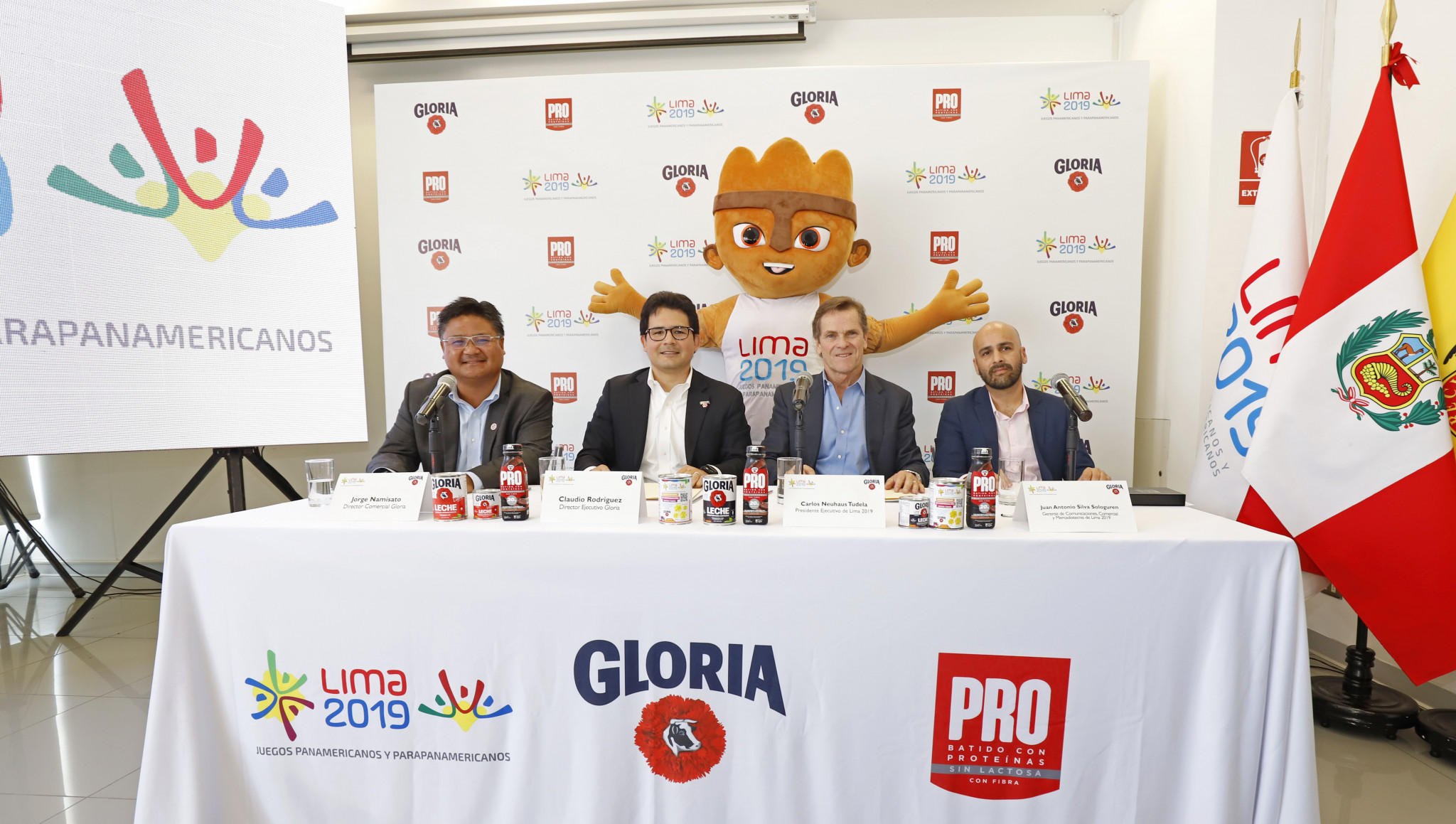 Gloria becomes the official milk of the Pan American Games ©Lima 2019