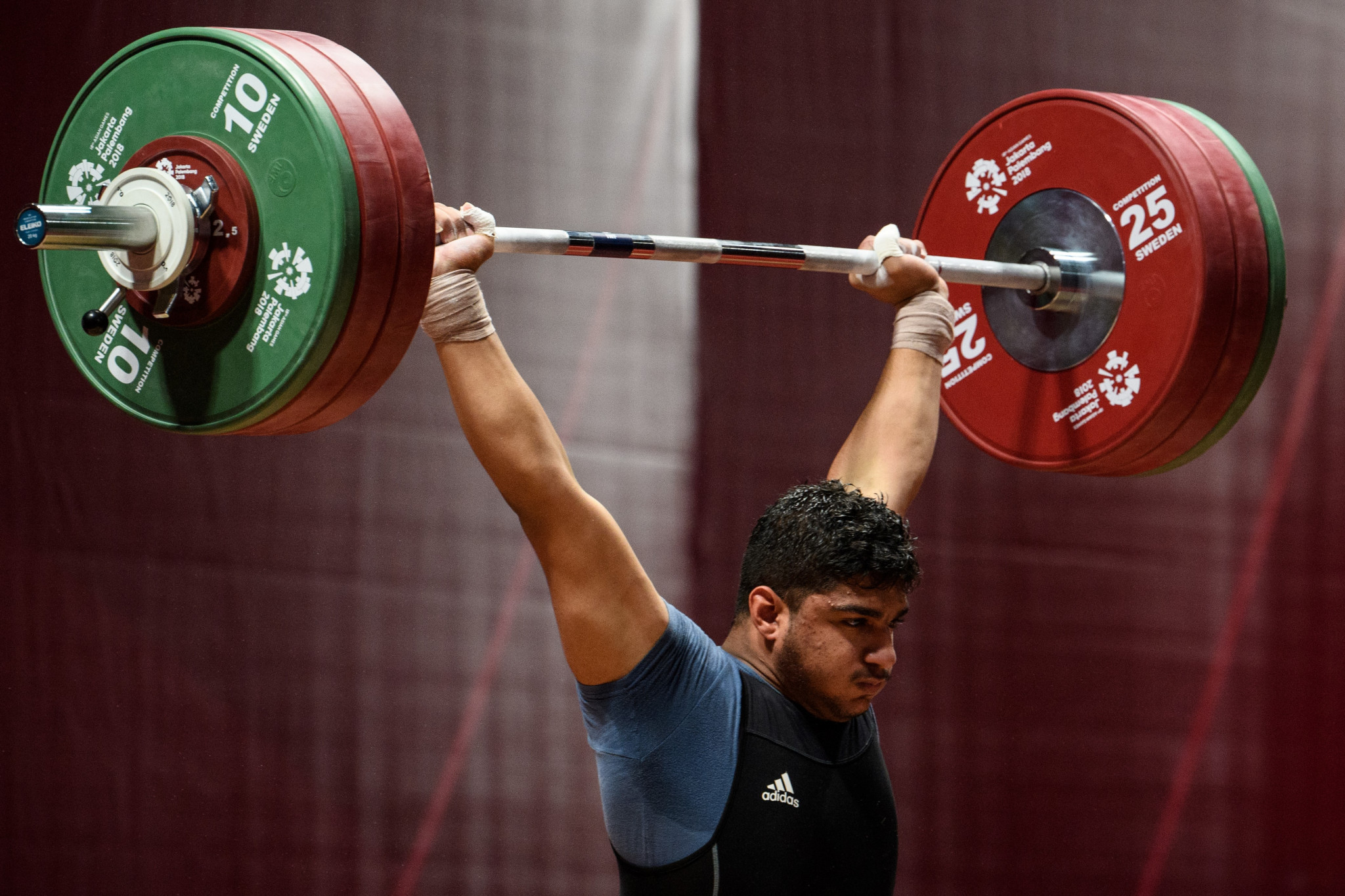 Ali Yousef Alothman won the men's overall title at 89kg ©Getty Images