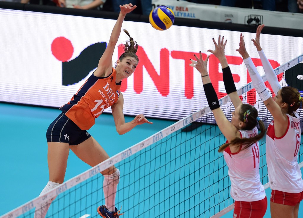 The Netherlands will take on Turkey in a repeat of the European Championships semi-final in the women's event