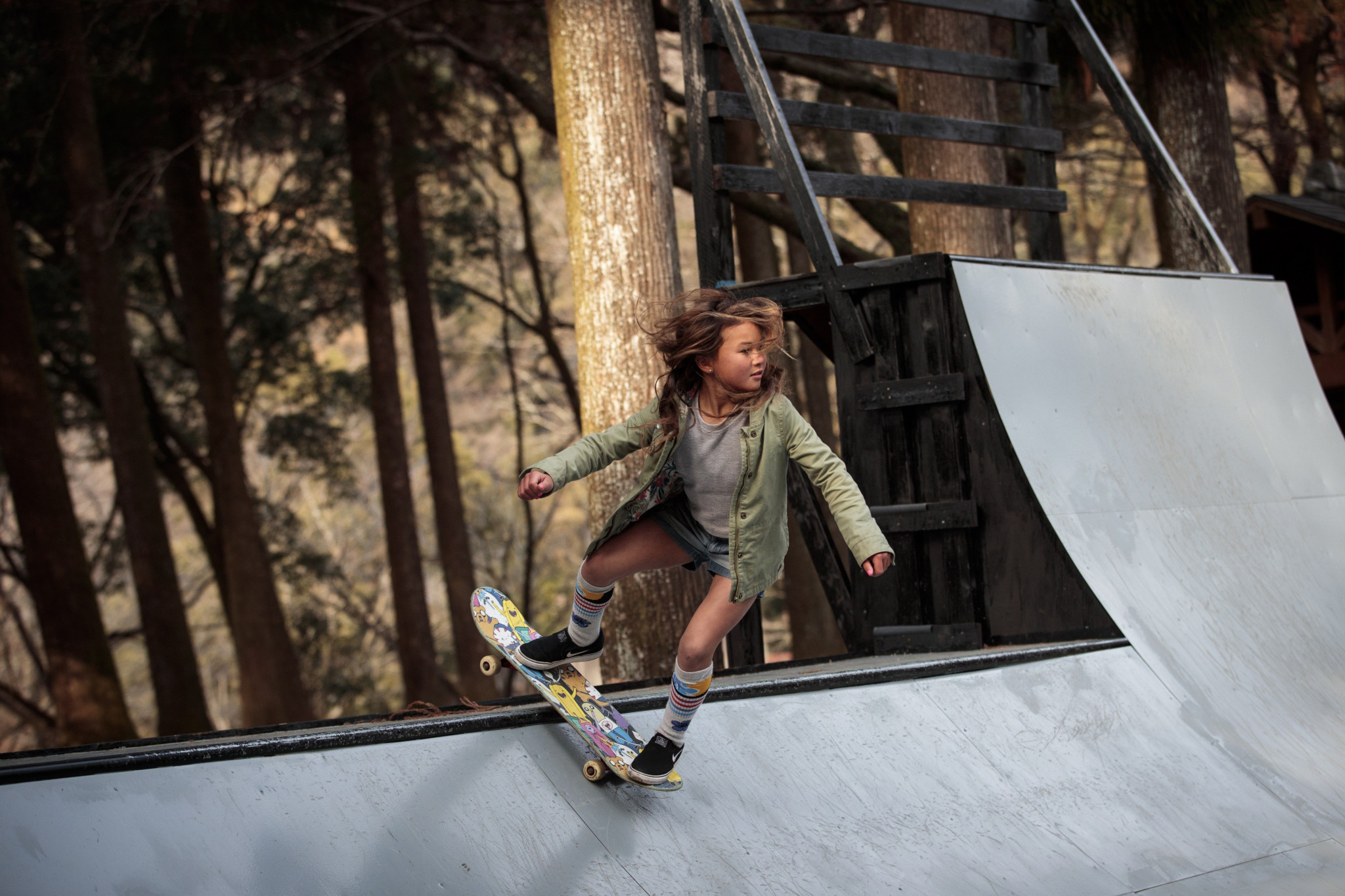 Ten-year-old star Sky Brown is among a team of five skateboarders who will benefit from UK Sport’s recent Aspiration Fund award ©Getty Images