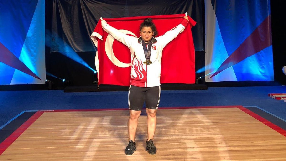 Dilara Narin won three golds in the women's 76kg class just four days shy of her 17th birthday ©TOC/Twitter