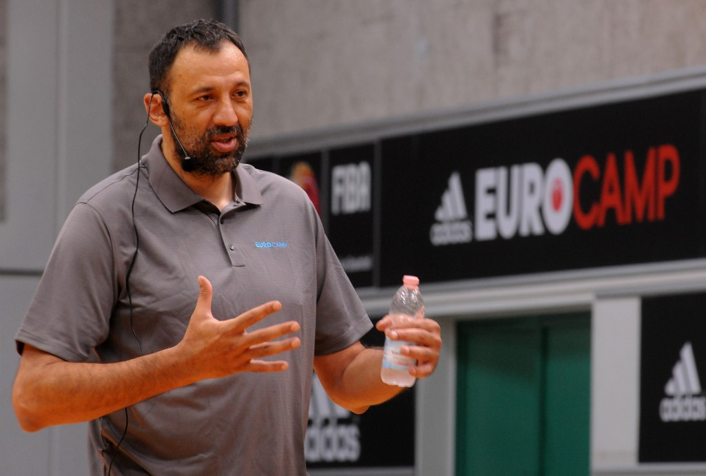 Former NBA star and Olympic silver medallist Vlade Divac of Serbia chairs the FIBA Players' Commission