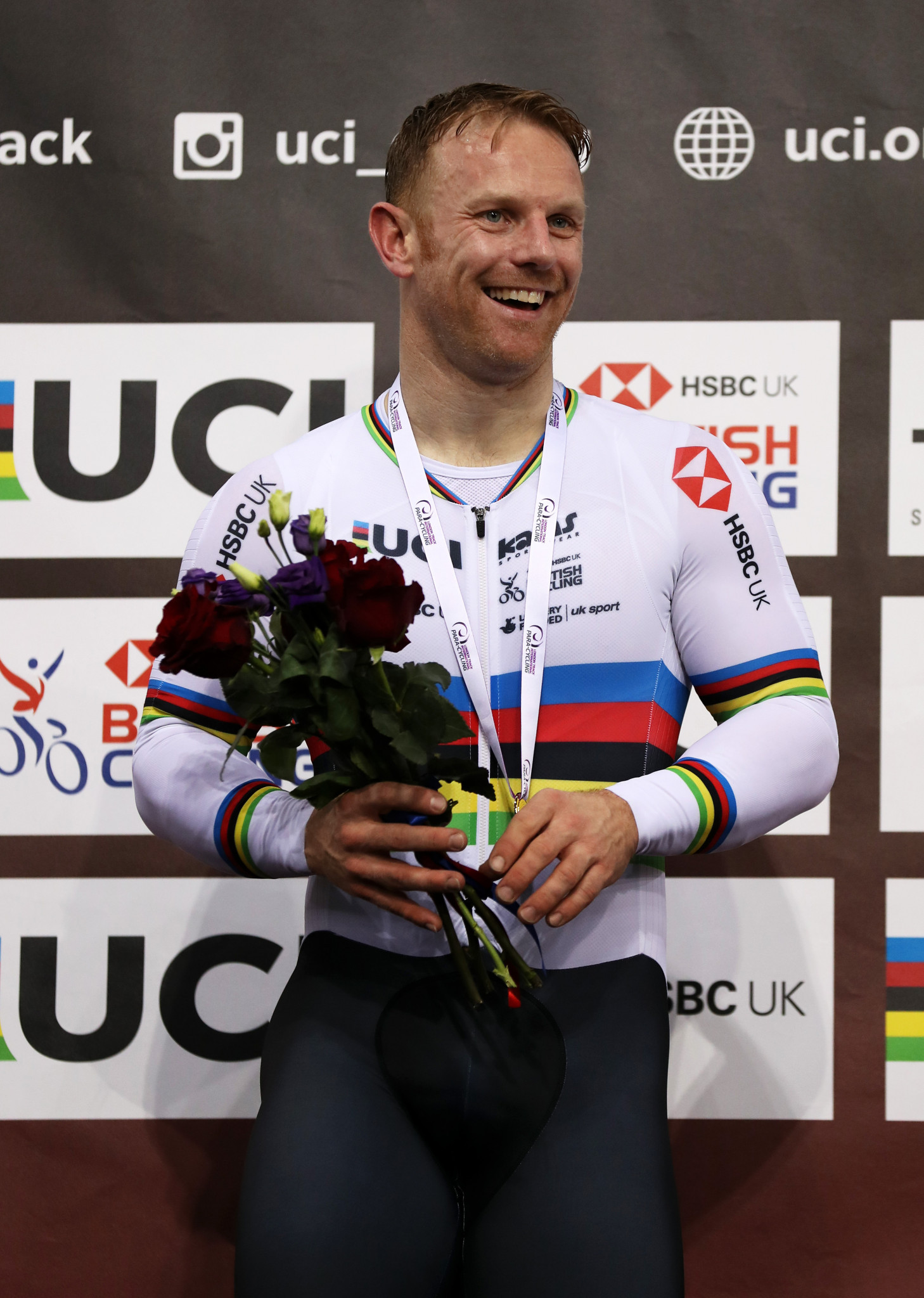 Jody Cundy gained Great Britain's second gold of the day in the men's C4 one kilometre time trial ©Getty Images