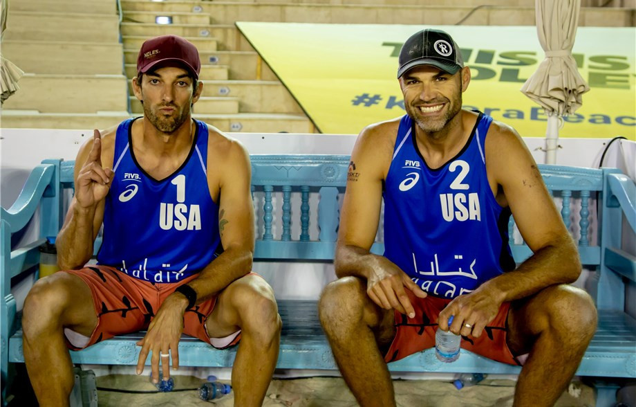  Dalhausser’s retirement re-think looking good as he and Lucena reach final at FIVB Beach Volleyball World Tour event in Doha