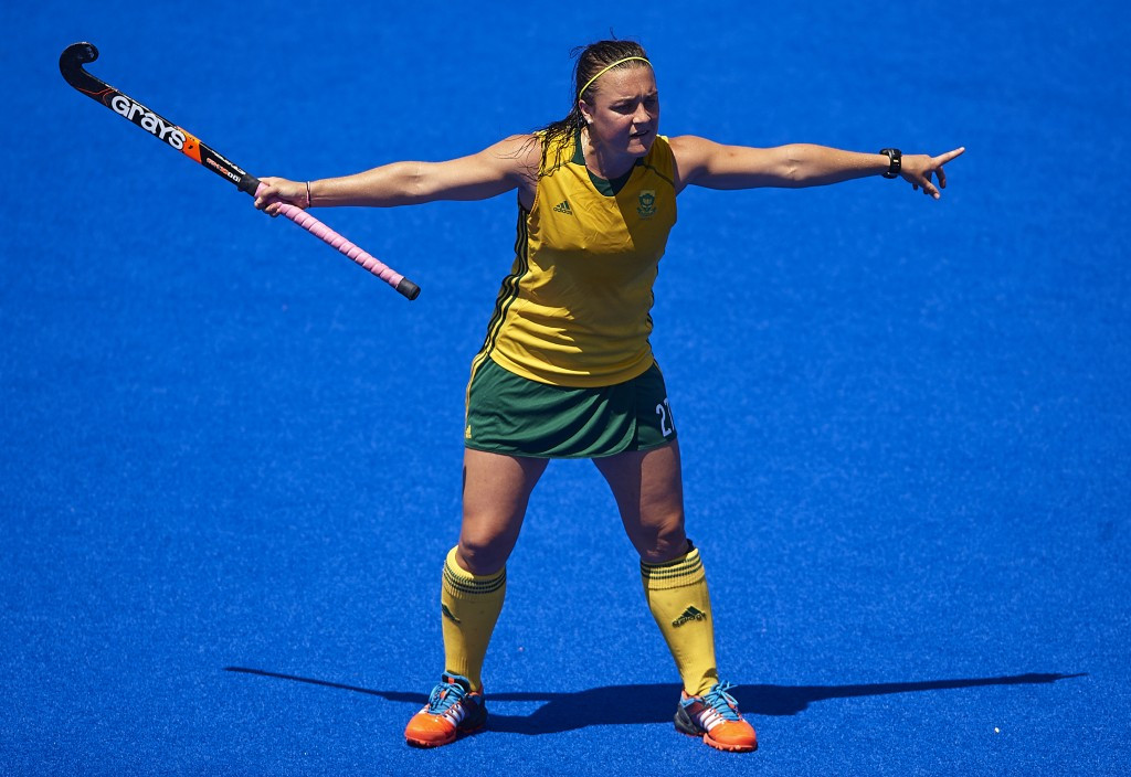Jade Mayne bagged two goals for South Africa