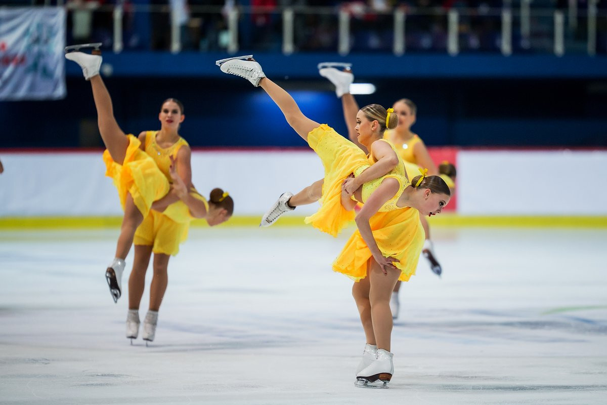 Russia's Team Crystal Ice Junior lead way after short programme at ISU World Junior Synchronized Skating Championships