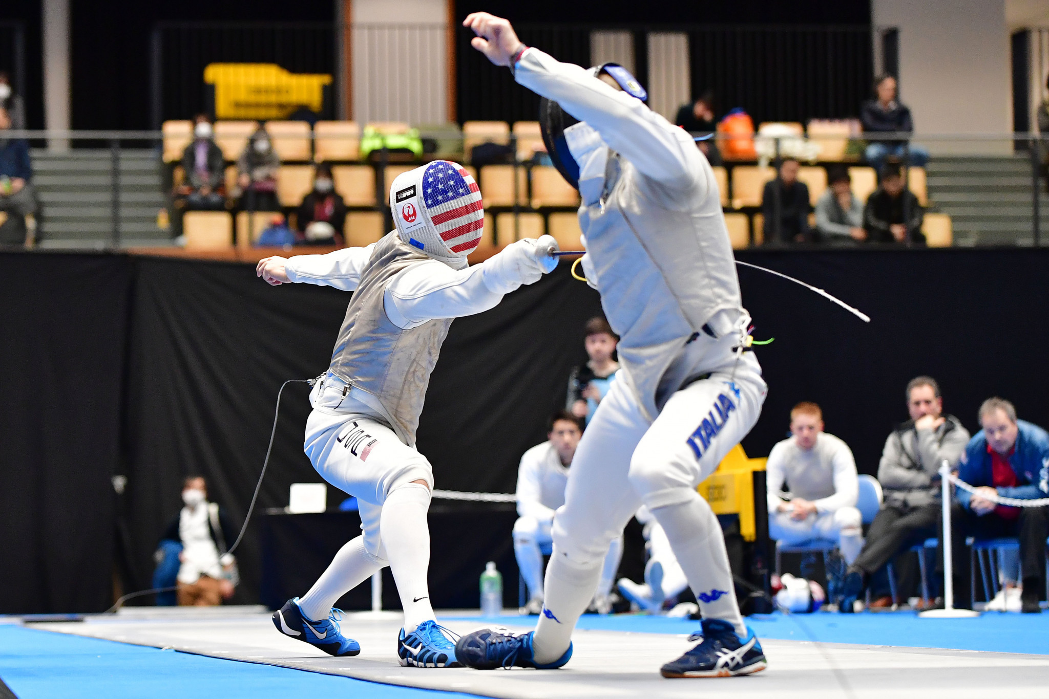Two US fencers progress from FIE Foil Grand Prix preliminary round in front of home crowd