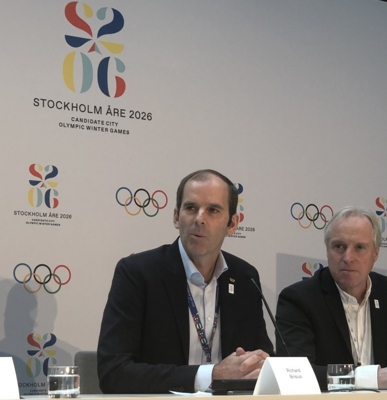 Stockholm Åre 2026 chief executive Richard Brisius hailed the poll results, with 55 per cent in favour of hosting the Winter Olympic and Paralympic Games, as a sign that Sweden has swung behind the bid ©ITG