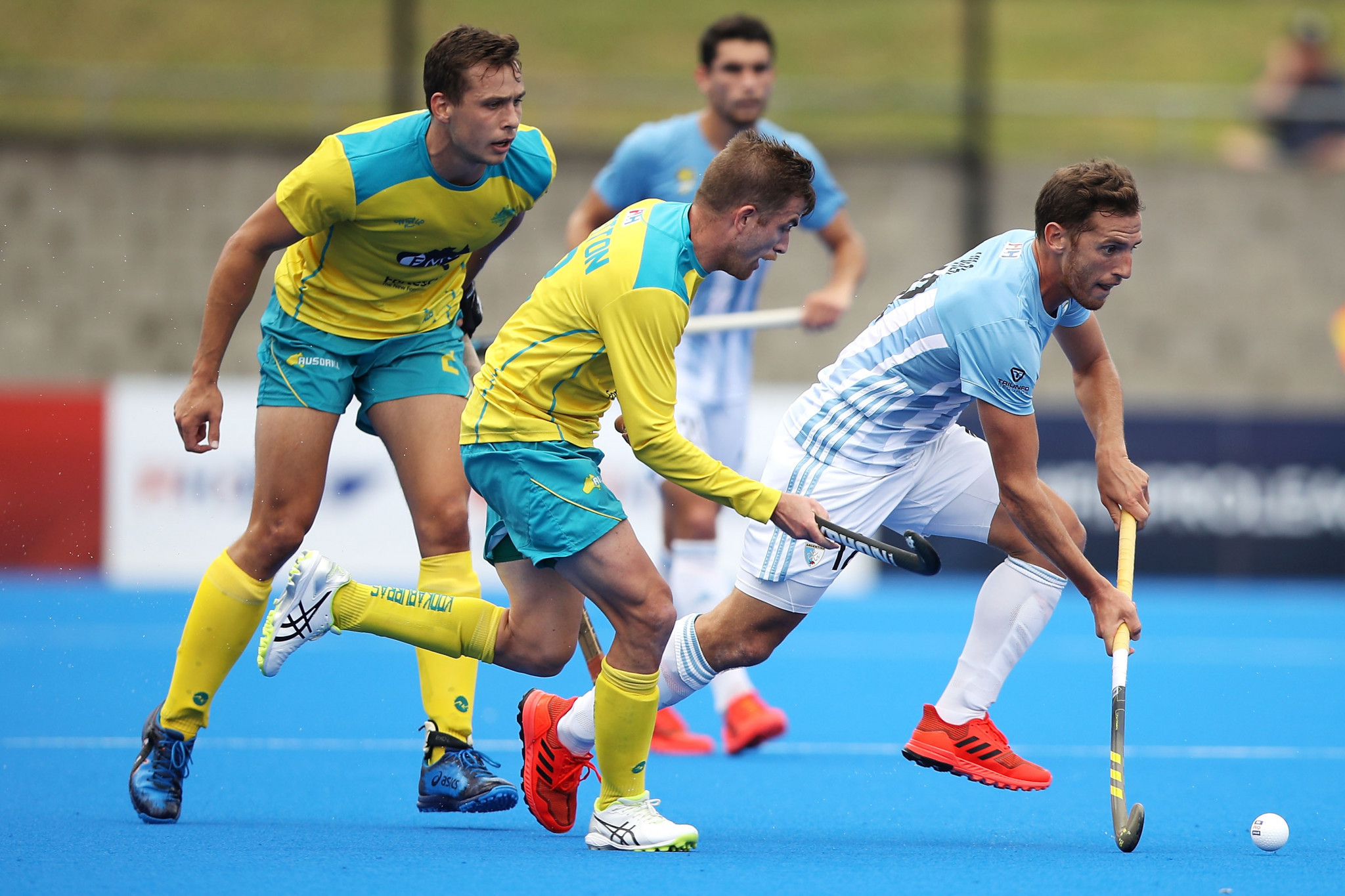 Australia defeated Argentina 3-2 in the men's FIH Pro League in Sydney ©Getty Images