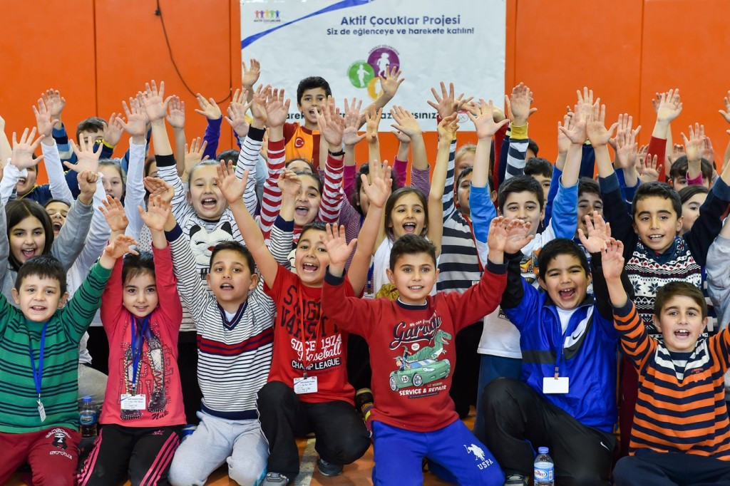 Working with Nike Turkey, the TOC hopes the project will encourage more children to get active