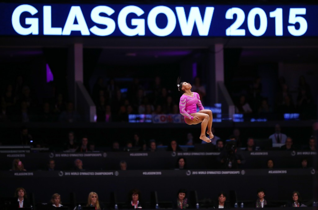 In pictures: 2015 Artistic Gymnastics World Championships day two of competition