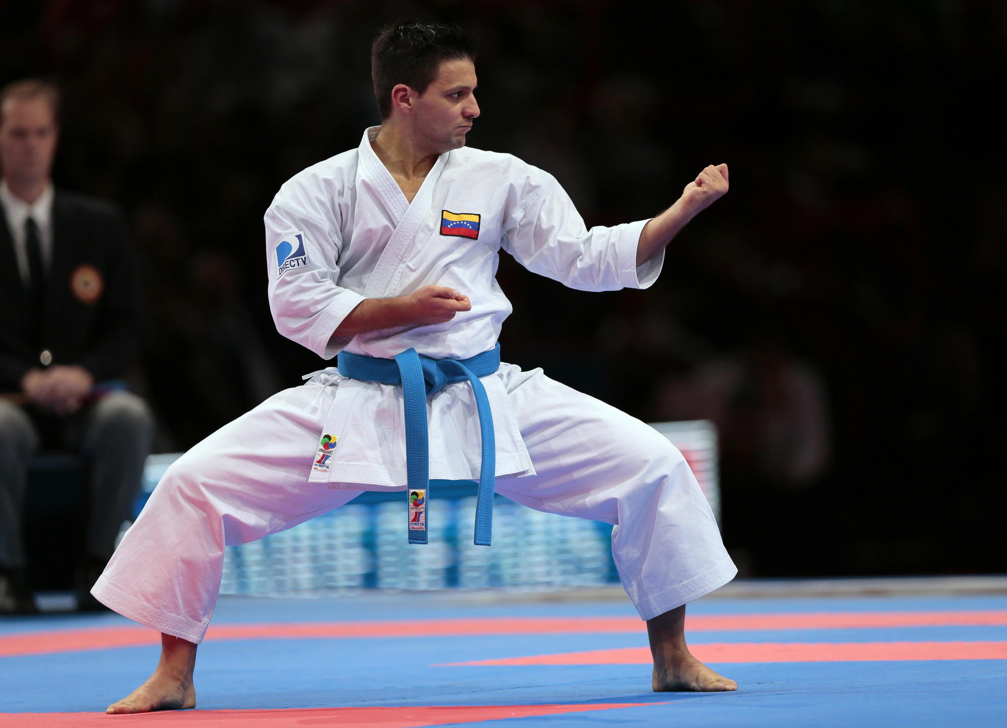 Venezuela's Antonio Diaz will go for his 17th gold at the Pan American Karate Championships ©Getty Images