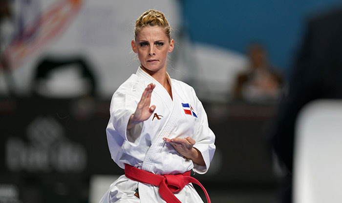 Maria Dimitrova has lost the past four women's kata finals ©WKF