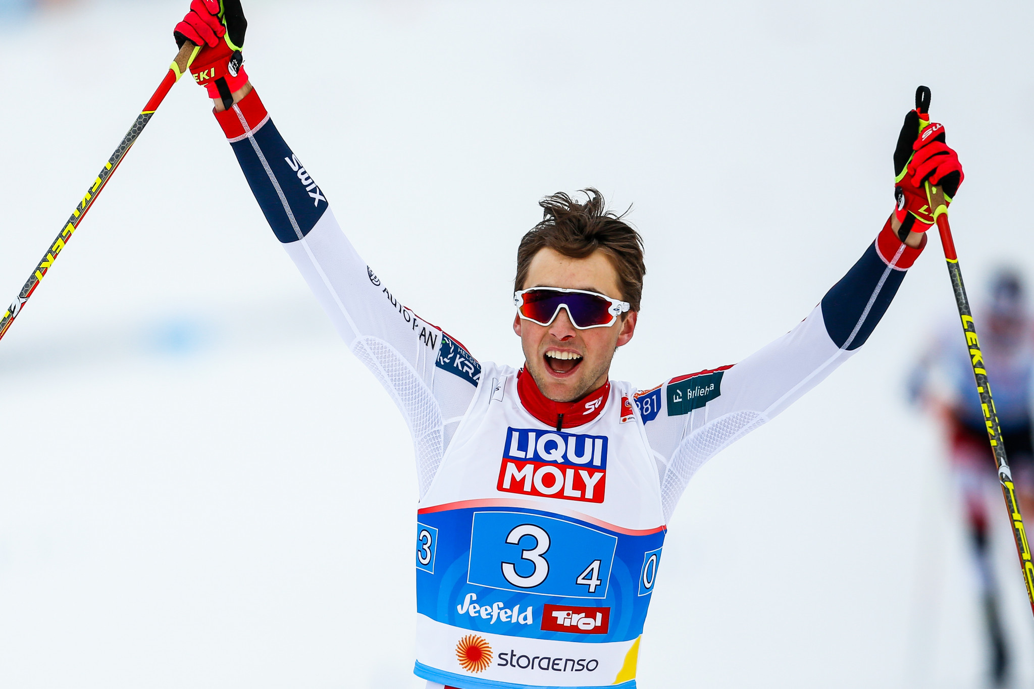 Riiber equals record for most Nordic Combined wins in a season with victory in final race 