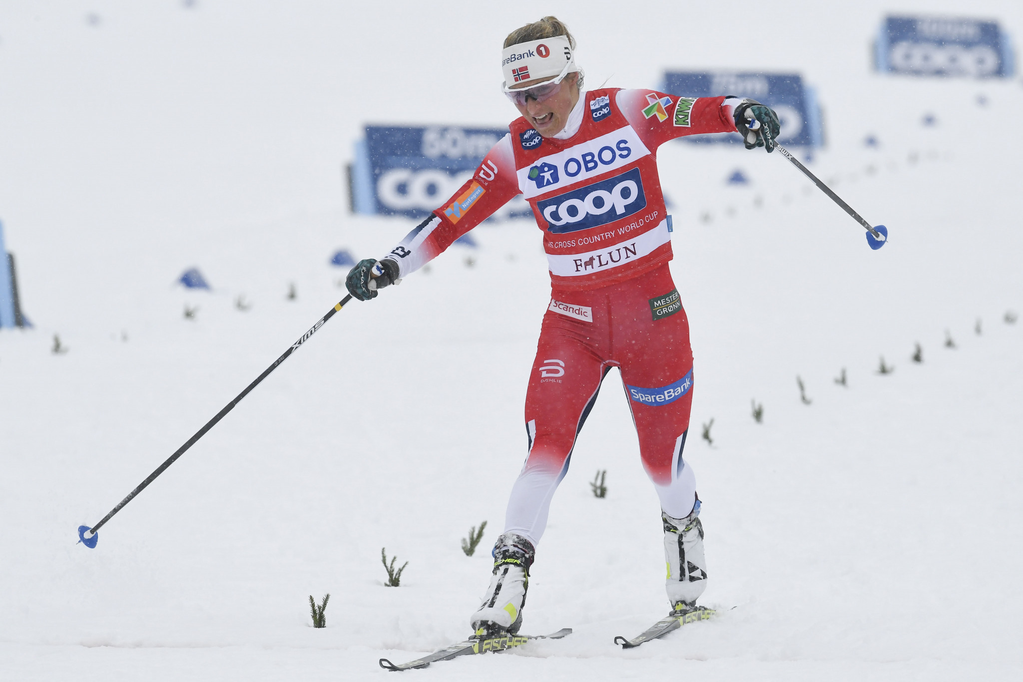 Johaug extends lead in FIS Cross-Country World Cup distance standings after victory in Falun