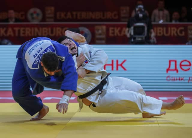 Tamerlan Bashaev won his first Grand Slam gold in the last contest of the IJF Ekaterinburg event to put Russia top of the medals table for the competition ©IJF
