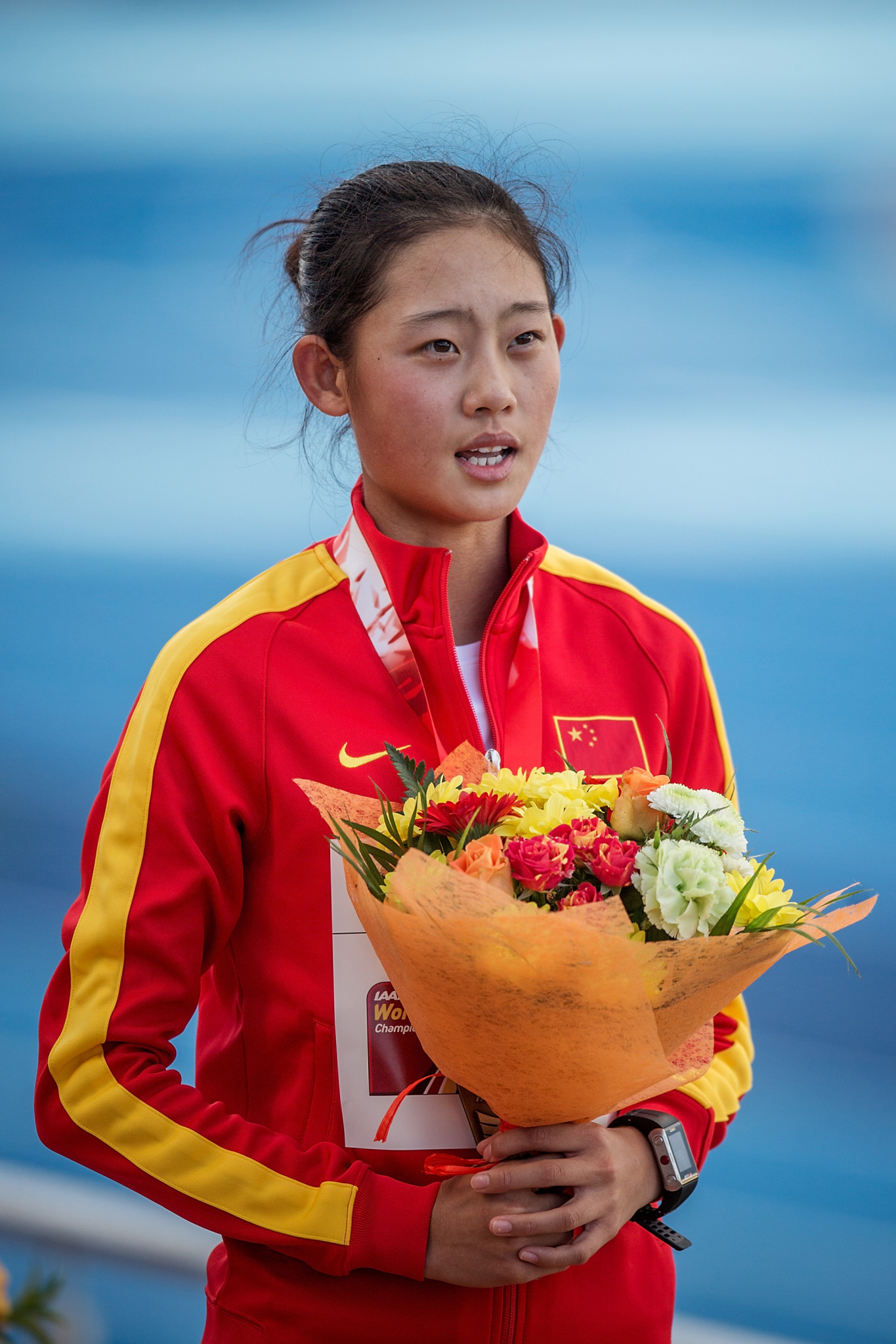 China's Ma Zhenxia led the women's race for start to finish in the third leg of the IAAF Race Walking Challenge in Japan's Nomi City, taking a full minute off her 20km best ©Getty Images 