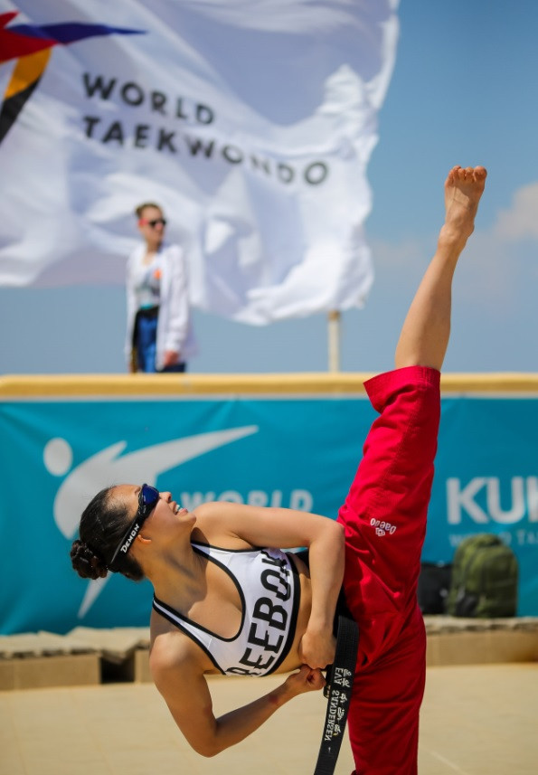 Beach taekwondo is a growing discipline in the sport ©World Taekwondo