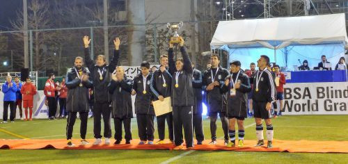 Argentina won last year's competition by beating England on penalties ©IBSA