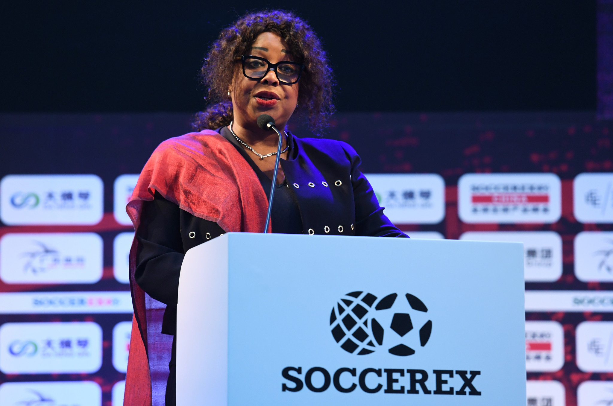 Figures were also published for Fatma Samoura, the body's secretary general ©Getty Images