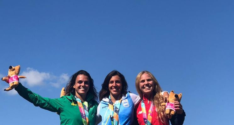 Argentina won two golds today with one coming from Maria Victoria De Armas in the women's wakeboarding ©Rosario 2019