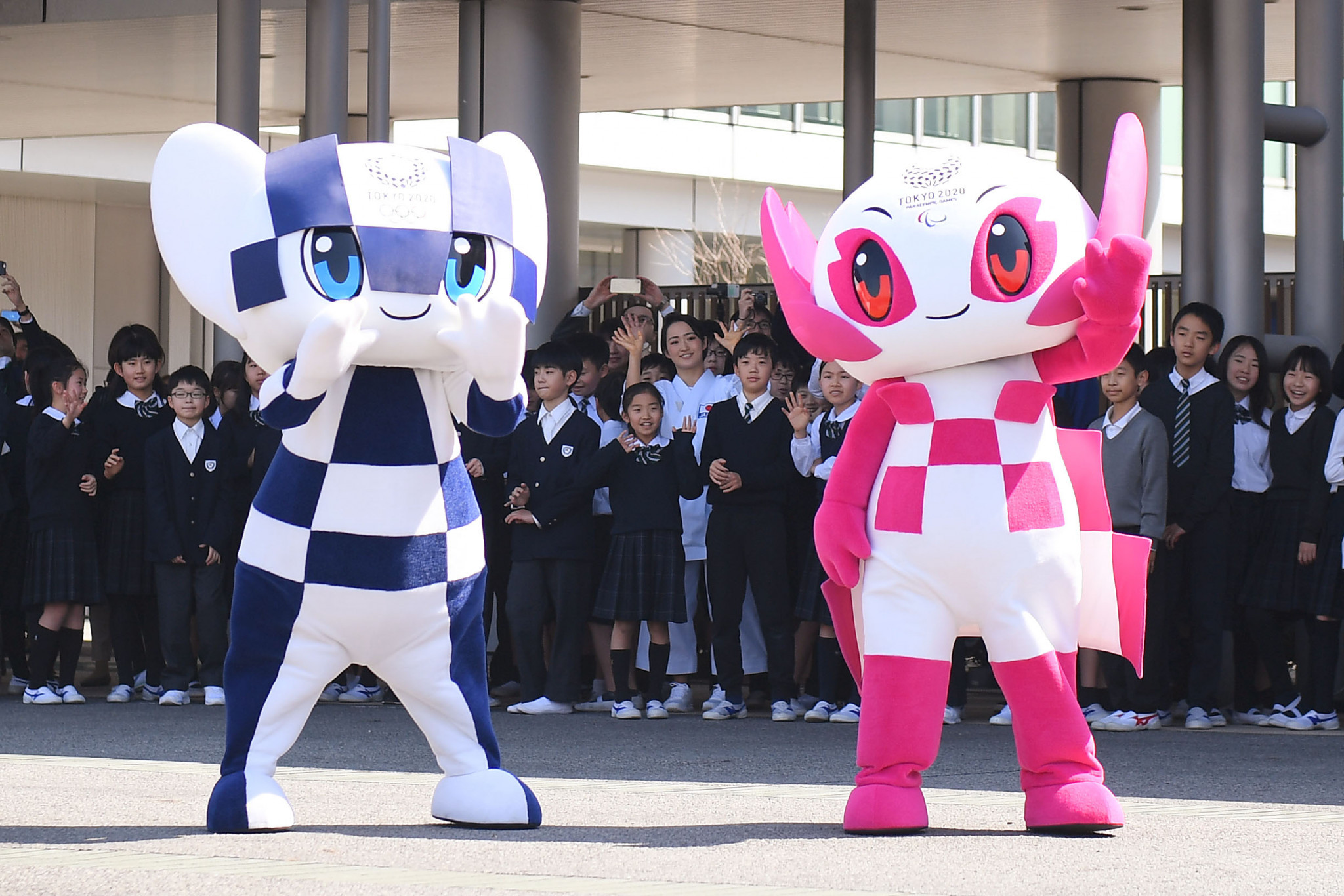 Tokyo 2020 now has all four of its presenting partners for the Olympic Torch Relay ©Getty Images