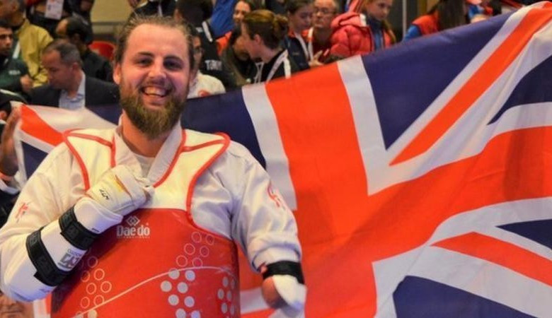 Great Britain's Matt Bush is up to sixth in the men's over 75kg K44 rankings after winning last month's world title ©World Taekwondo
