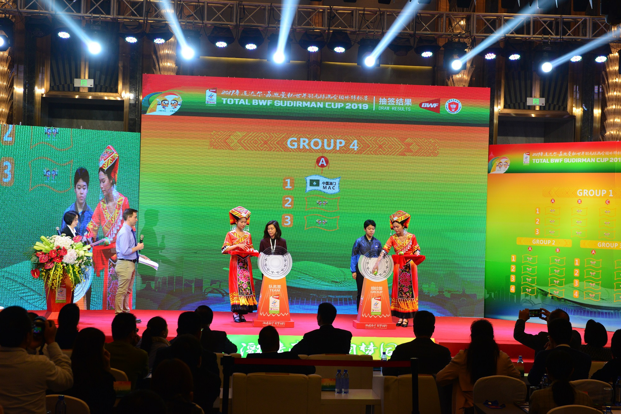 Hosts China handed tough draw in Sudirman Cup
