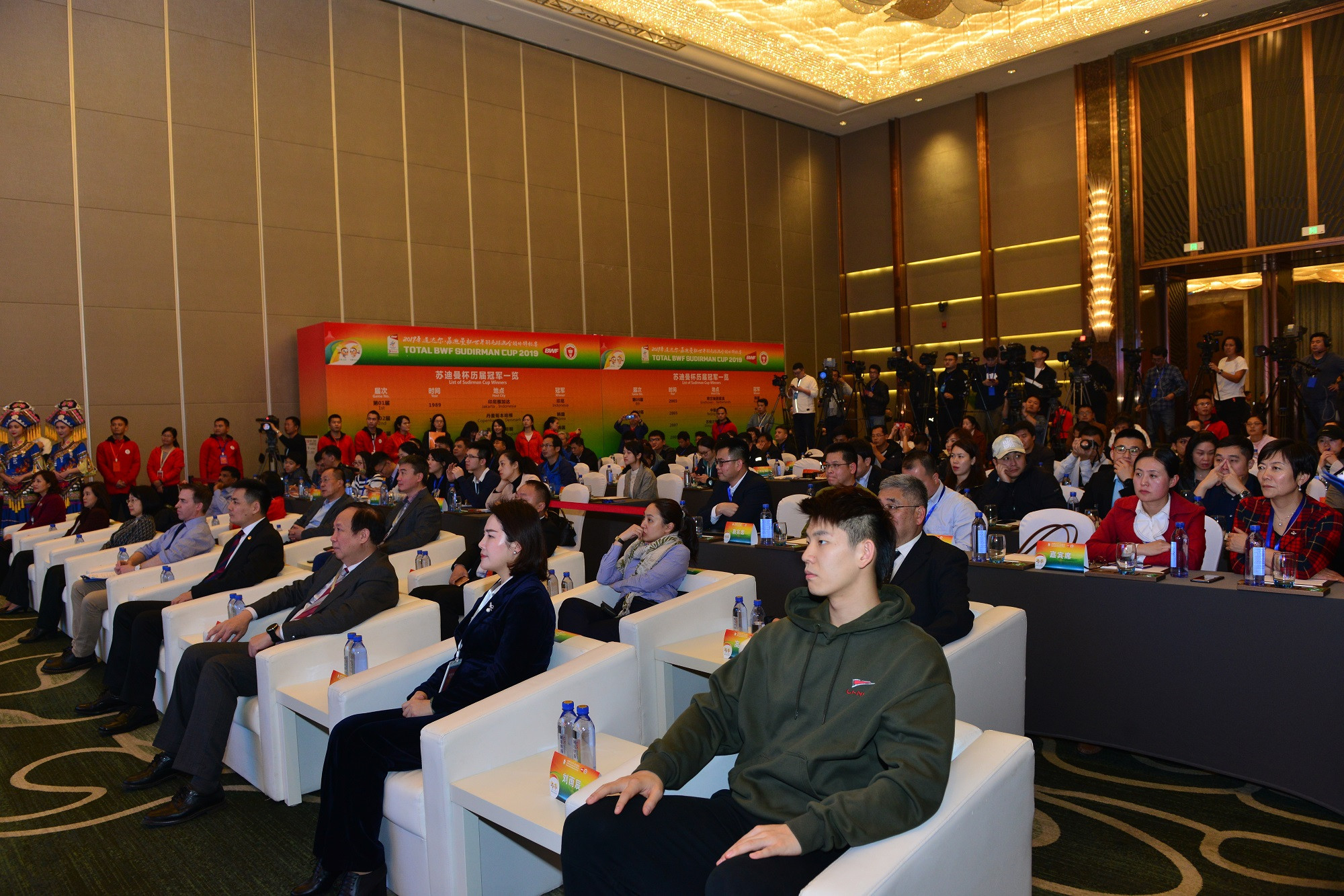 The draw was conducted in host city Nanning ©BWF