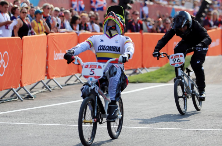 Mariana Pajón won Colombia's only Olympic gold medal at London 2012 in the women's BMX event