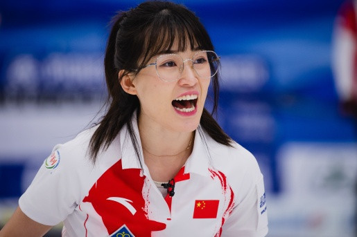 China, whose team includes Ma Jingyi, and Russia are joint first in the standings following the fourth day of round-robin action at the Women's World Curling Championships in Danish town Silkeborg ©WCF/Céline Stucki