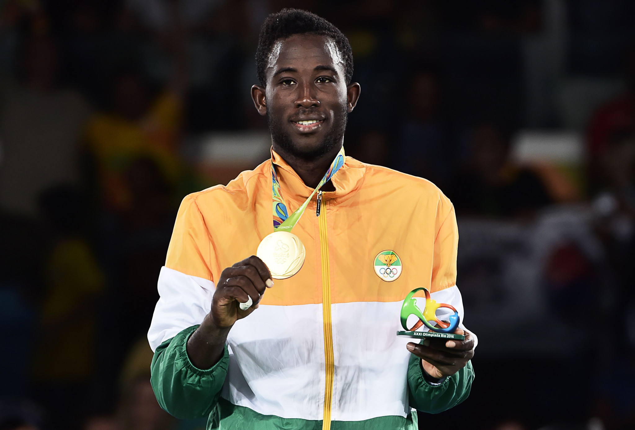 Cheick Sallah Cisse won Ivory Coast's first Olympic gold medal at Rio 2016 ©Getty Images