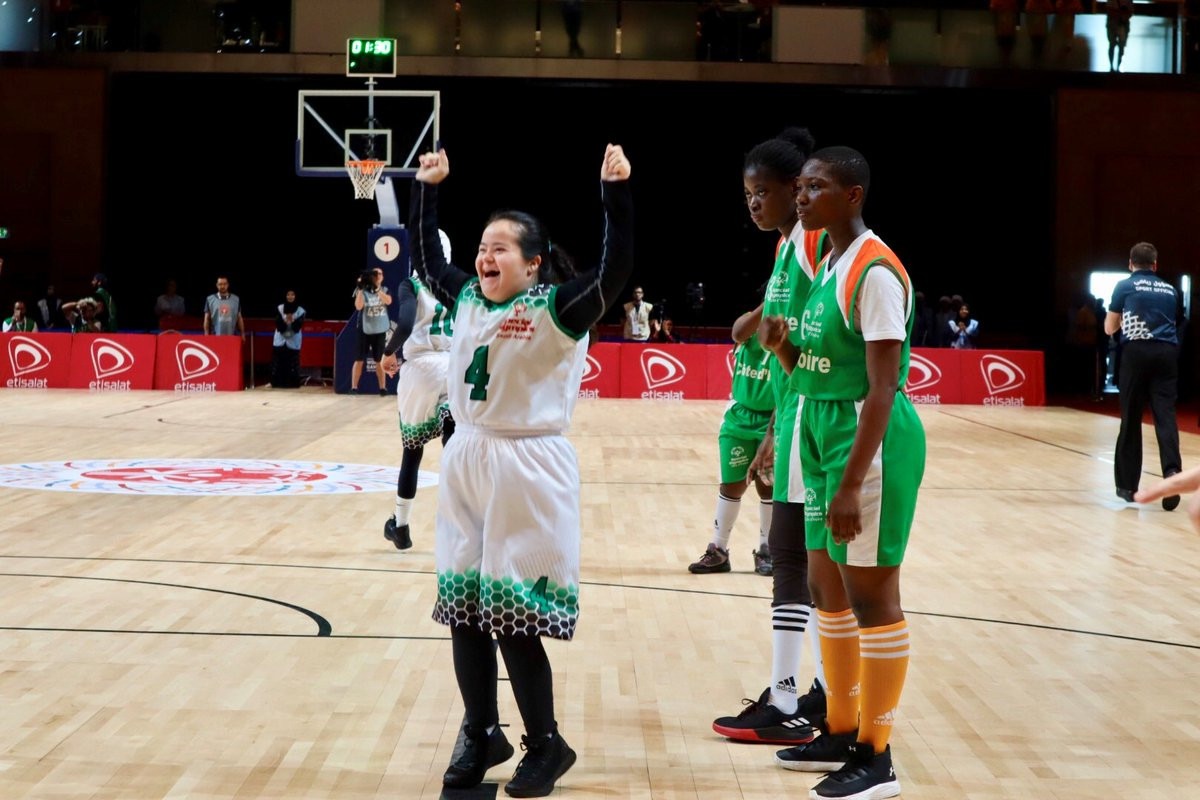 The first appearance by Saudi Arabian women at a Special Olympics World Games was marked by glory today as the country’s female basketball team struck gold at Abu Dhabi 2019 ©Special Olympics/Twitter