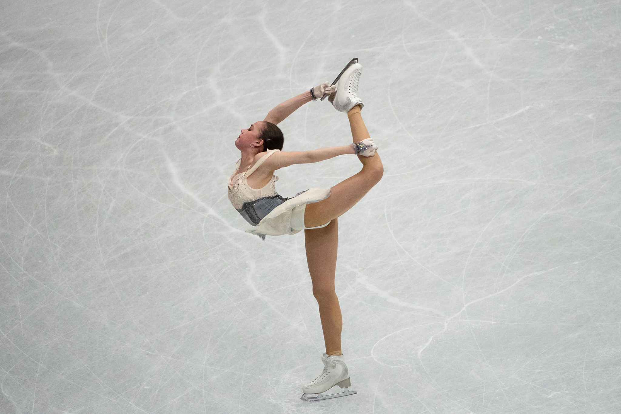 Alina Zagitova has claimed the lead in Saitama ©Getty Images