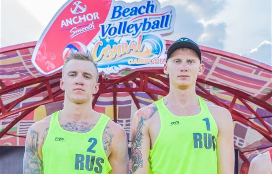 Maxim Sivolap and Artem Yarzutkin of Russia are among the entrants for the event in Siem Reap ©FIVB