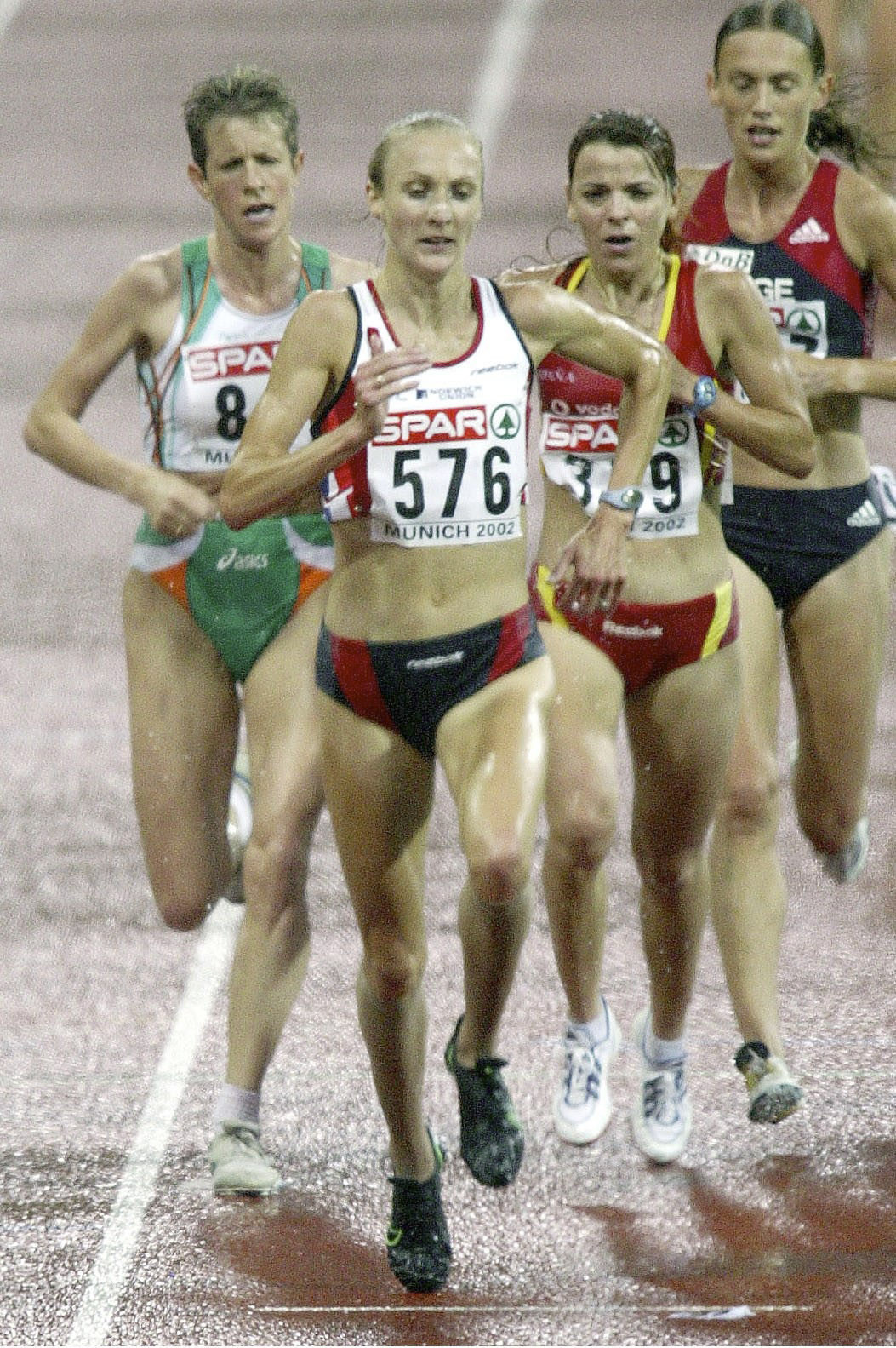 The European Athletics Championships are set to return - within the new multi-format - to Munich, where Britain's Paula Radcliffe won a monumental, rainswept 10,000m victory in 2002 ©Getty Images