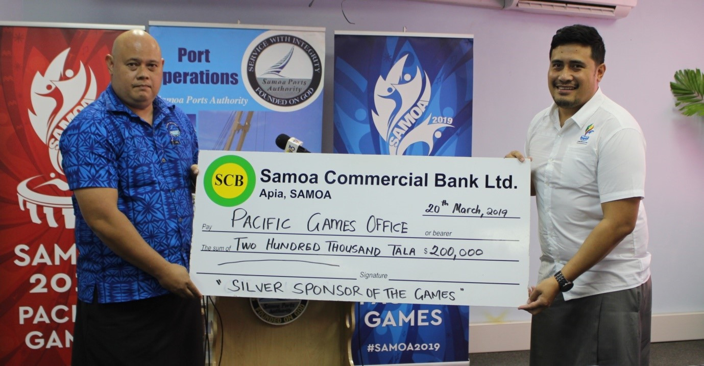 Samoa Ports Authority sign-up as Pacific Games sponsor