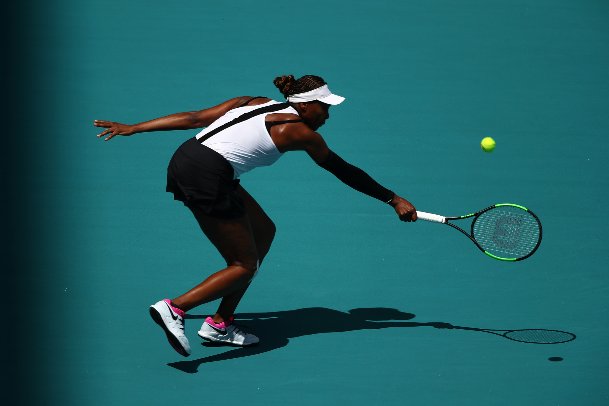 American veteran Venus Williams booked her place in the second round in Miami ©Getty Images