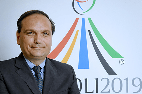 Naples 2019 Special Commissioner Gianluca Basile is confident all venues will be completed in time for this year's Summer Universiade ©Naples 2019
