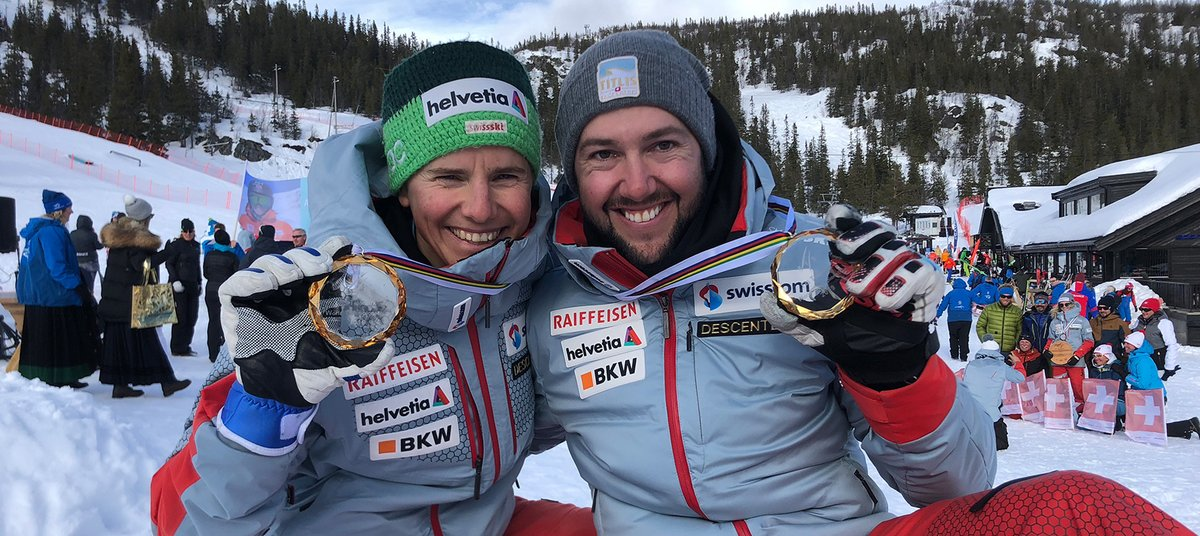 Switzerland celebrate double sprint success at Telemark World Championships in Rjukan