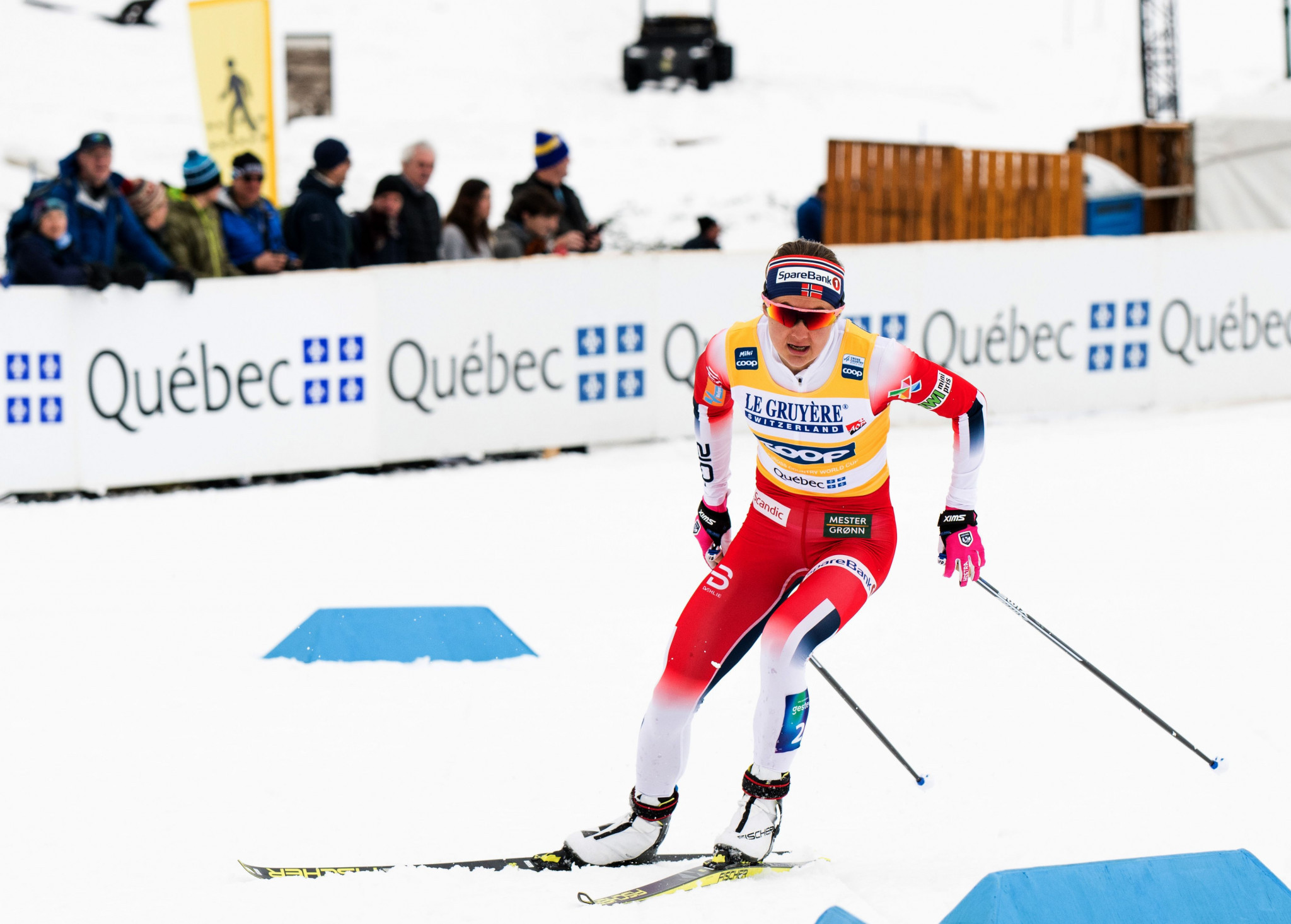 Ingvild Flugstad Østberg failed to make the women's sprint final but remains in the overall lead ©Getty Images