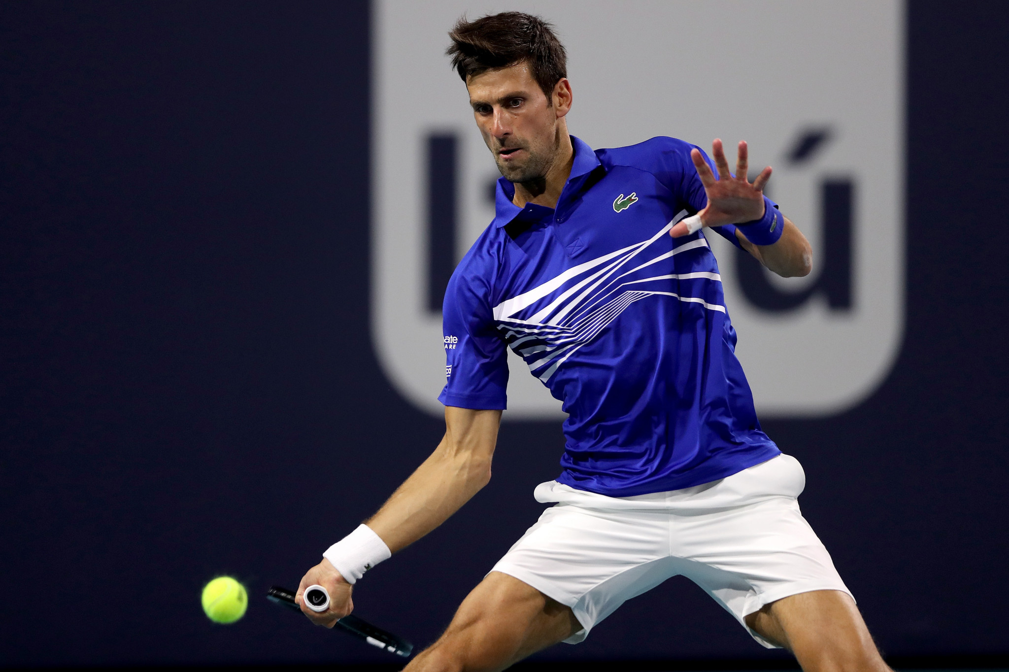 Djokovic begins pursuit of record seventh title at Miami Open with victory over Tomic