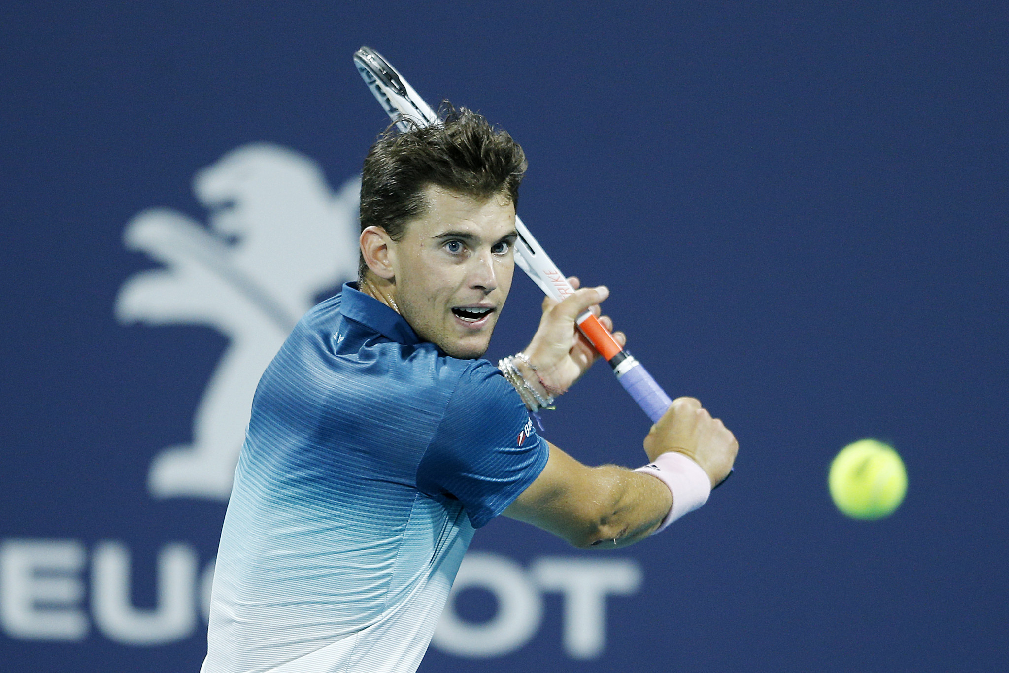 Indian Wells Masters winner Dominic Thiem was among the high-profile casualties in the men's event ©Getty Images