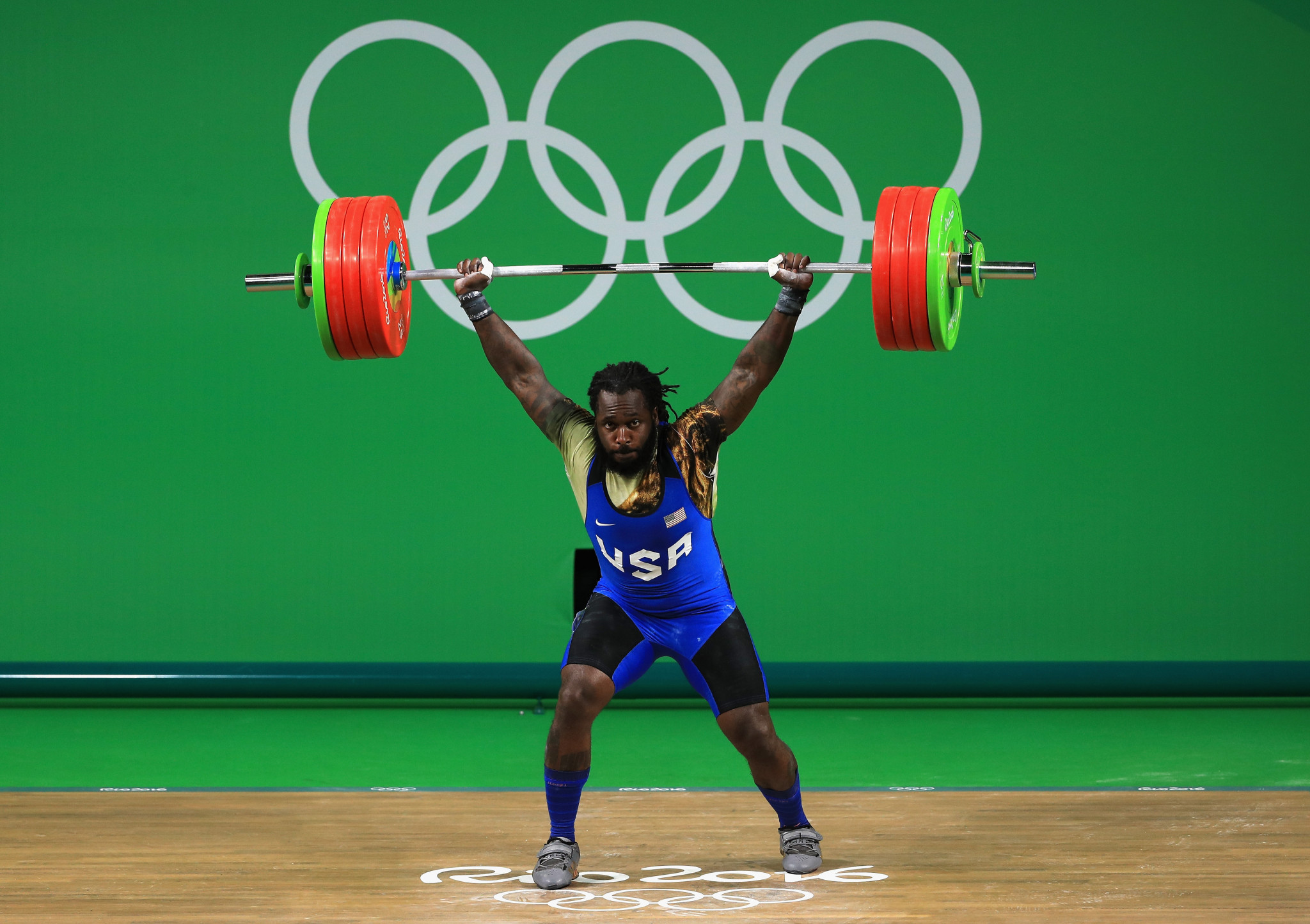 Kendrick Farris has criticised USA Weightlifting ©Getty Images