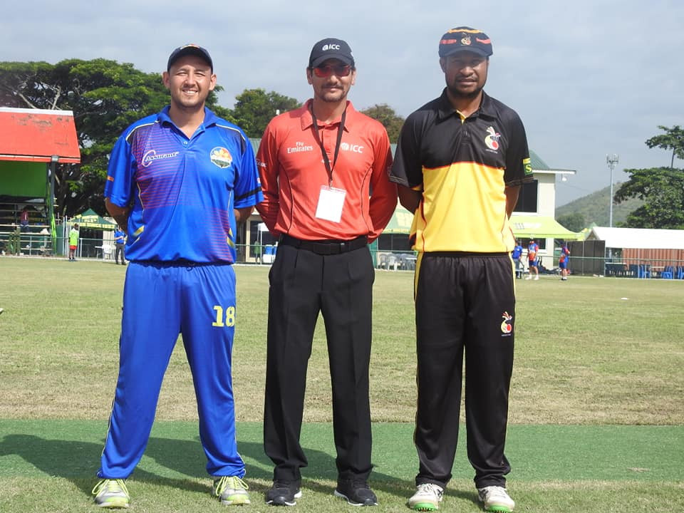 Papua New Guinea were denied victory over the Philippines by wet weather ©Cricket PNG/Facebook